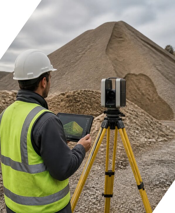 Лазерное 3D сканирование насыпей в Мирном от 15164 р. | ЭкспертизаРоссия